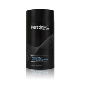 KeratinMD Hair Building Fibers (black/brown)