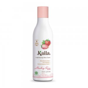 Lightening Skin Care Body Lotion - Strawberry Passion Scent (200ml)