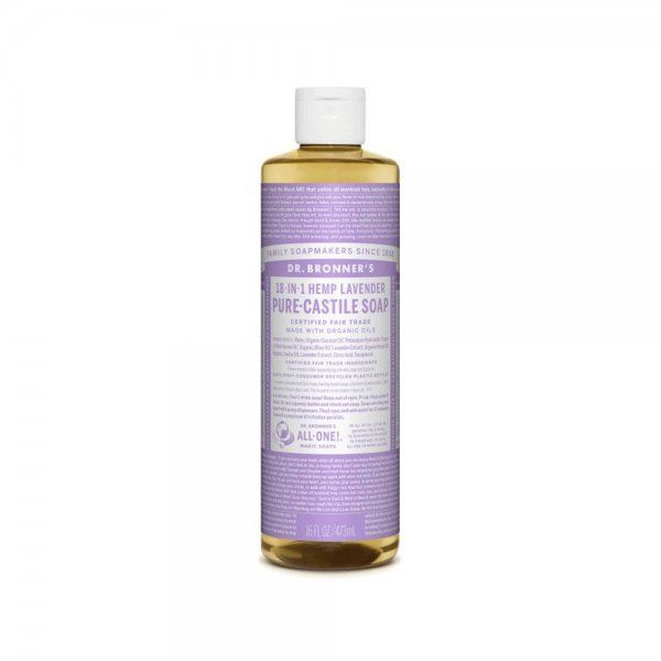 Pure Castile Liquid Soap Lavender (473ml)