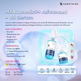 HYALuronic9+ Advanced + B5 Serum (20ml)