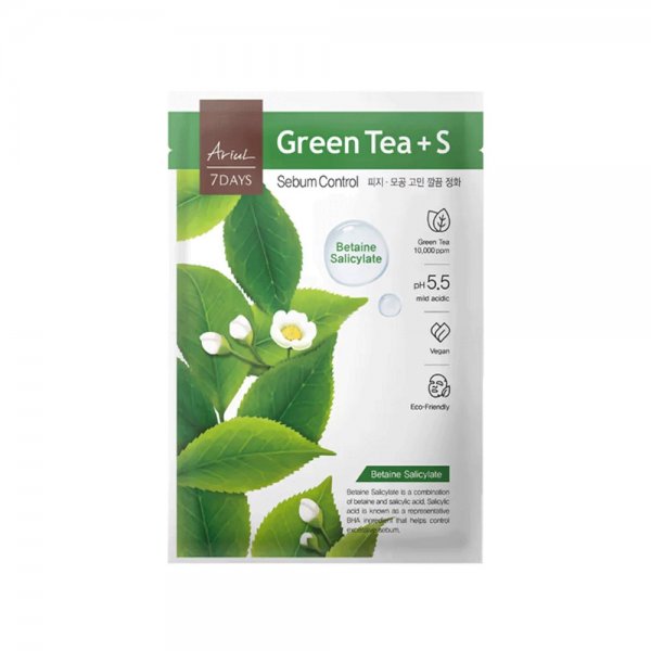 7Days Mask - Green Tea + S