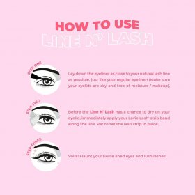 Line N' Lash 2in1 Eyeliner & Lash Adhesive (Black)