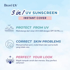 UV Fresh & Bright Instant Cover Sunsncreen SPF 50+ PA+++ (30g)