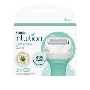 Intuition Refill 3 Cartridge - Sensitive Care (4 Blades Vit E & AloeVera)