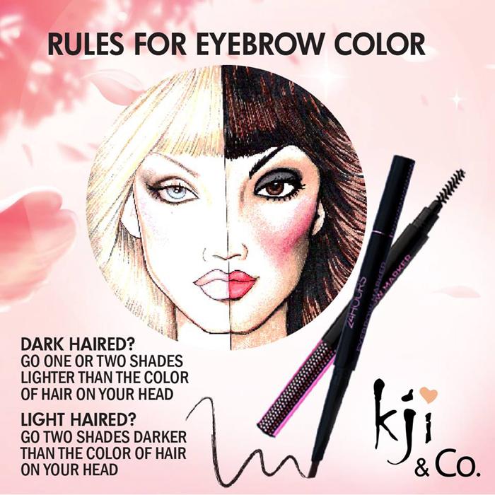 Kji & Co - 24 Hours Eyebrow Marker (Choose Color)